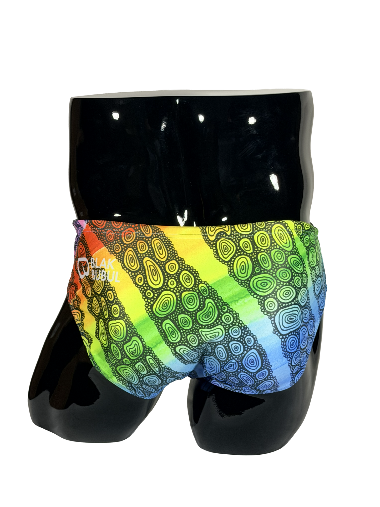 KRISBEES Swimwear - Blak Bubul Bubbles of Love - Official Collab