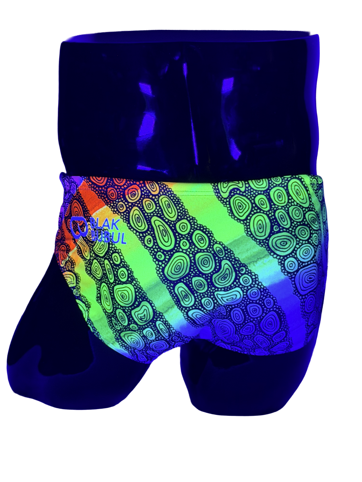 KRISBEES Swimwear - Blak Bubul Bubbles of Love - Official Collab