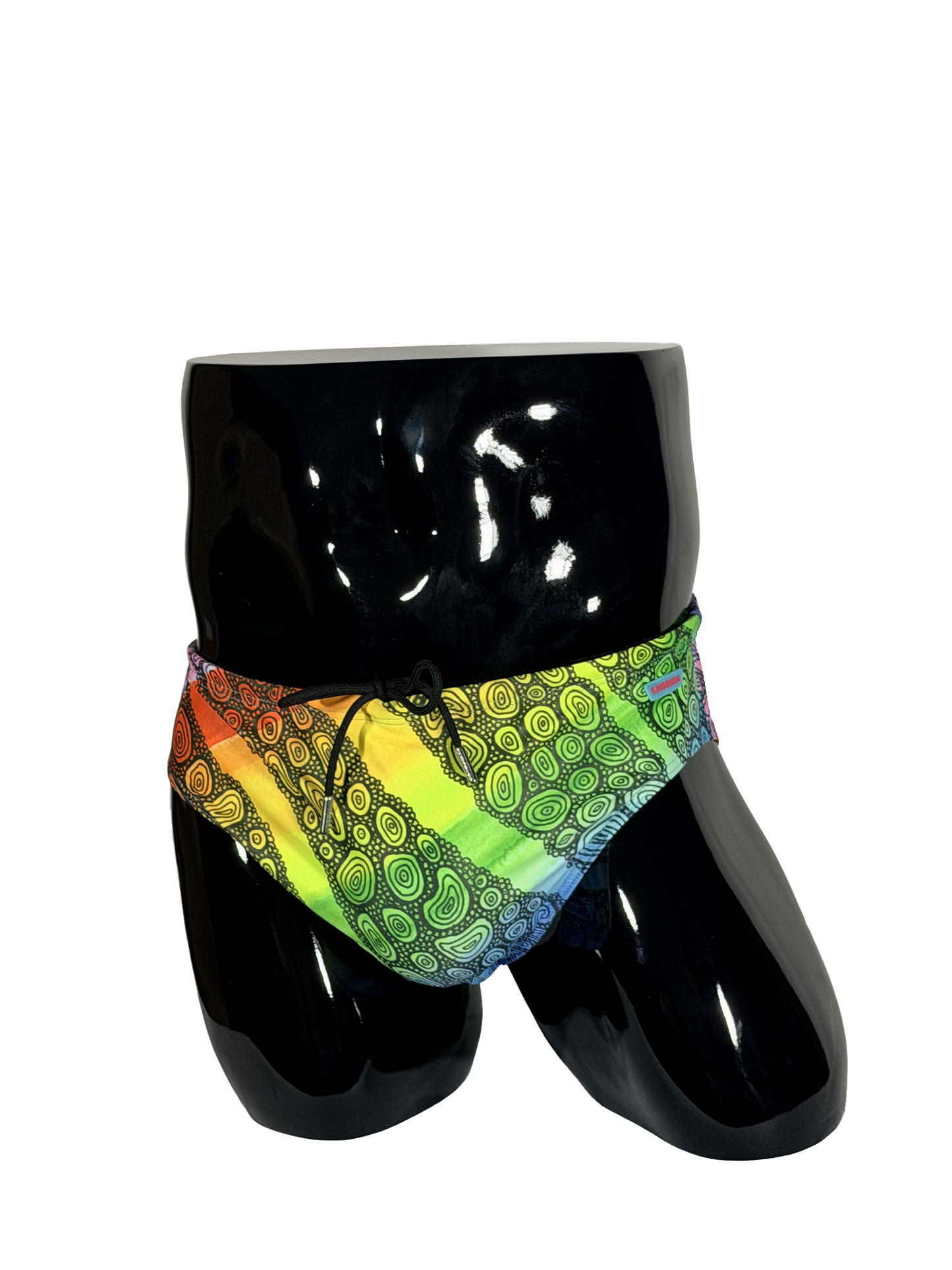 KRISBEES Swimwear - Blak Bubul Bubbles of Love - Official Collab