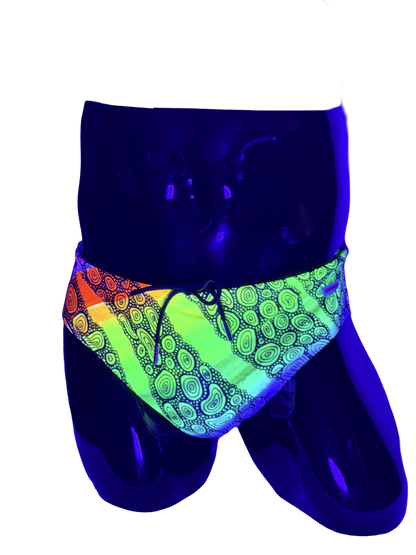 KRISBEES Swimwear - Blak Bubul Bubbles of Love - Official Collab