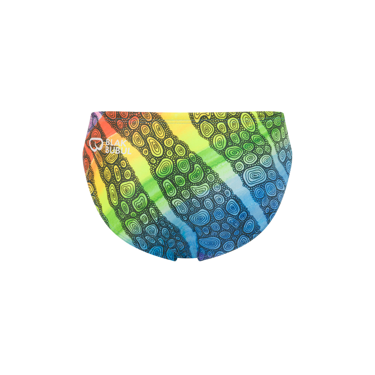 KRISBEES Swimwear - Blak Bubul Bubbles of Love - Official Collab
