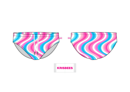 KRISBEES Swimwear - Candy Current