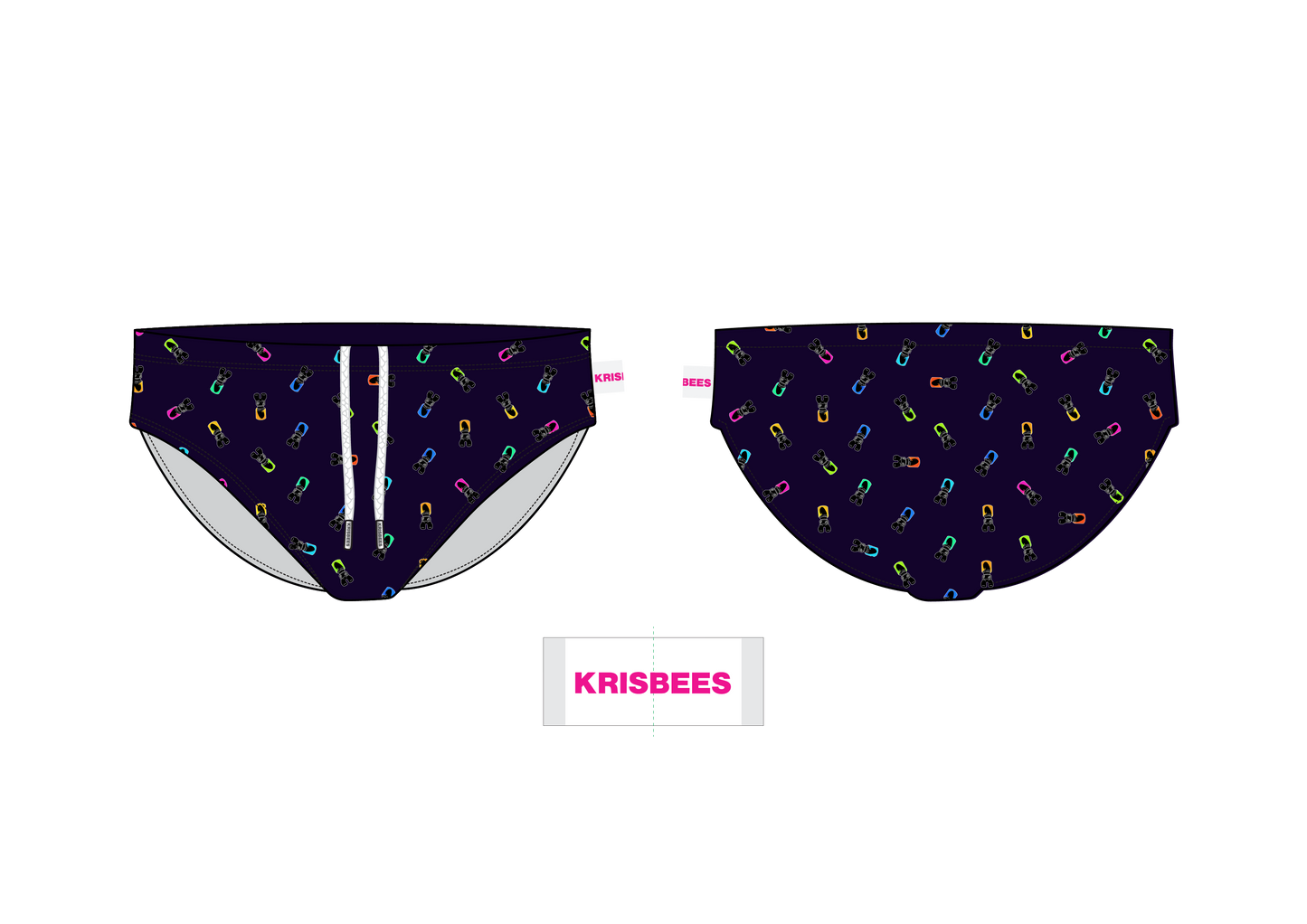KRISBEES Swimwear - Poppers