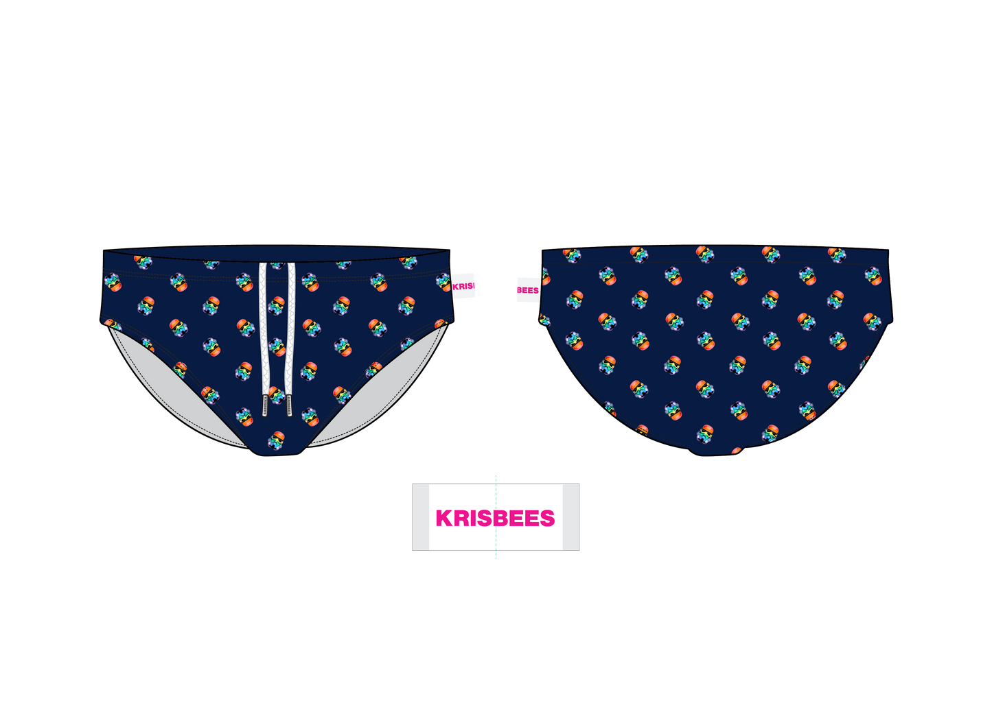 KRISBEES Swimwear - Pride Trooper