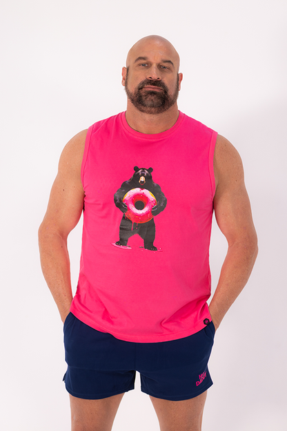 Sticky Donut Bear Hole Tank