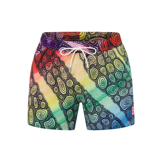 Goldilocks Bear Shorts - Blak Bubul Bubbles of Love - Official Collab