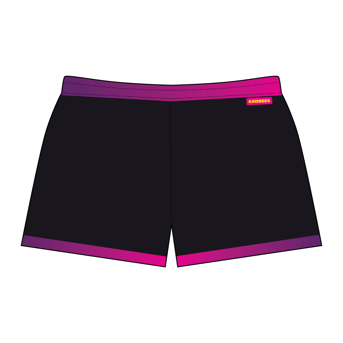 Goldilocks Bear Shorts - Blak Bubul Hero - Official Collab