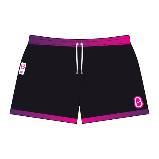 Goldilocks Bear Shorts - Blak Bubul Hero - Official Collab