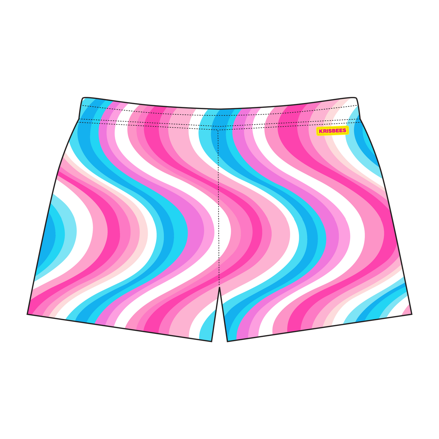 Goldilocks Bear Shorts - Candy Current