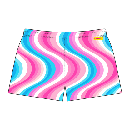 Goldilocks Bear Shorts - Candy Current