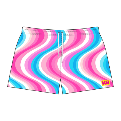 Goldilocks Bear Shorts - Candy Current