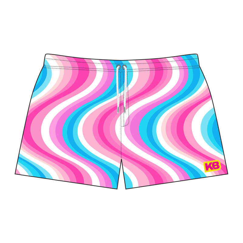 Goldilocks Bear Shorts - Candy Current