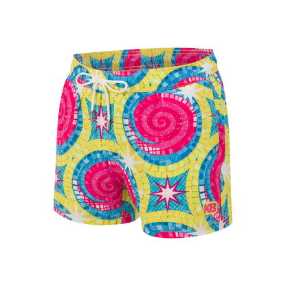 Goldilocks Bear Shorts - Disco Mozaic
