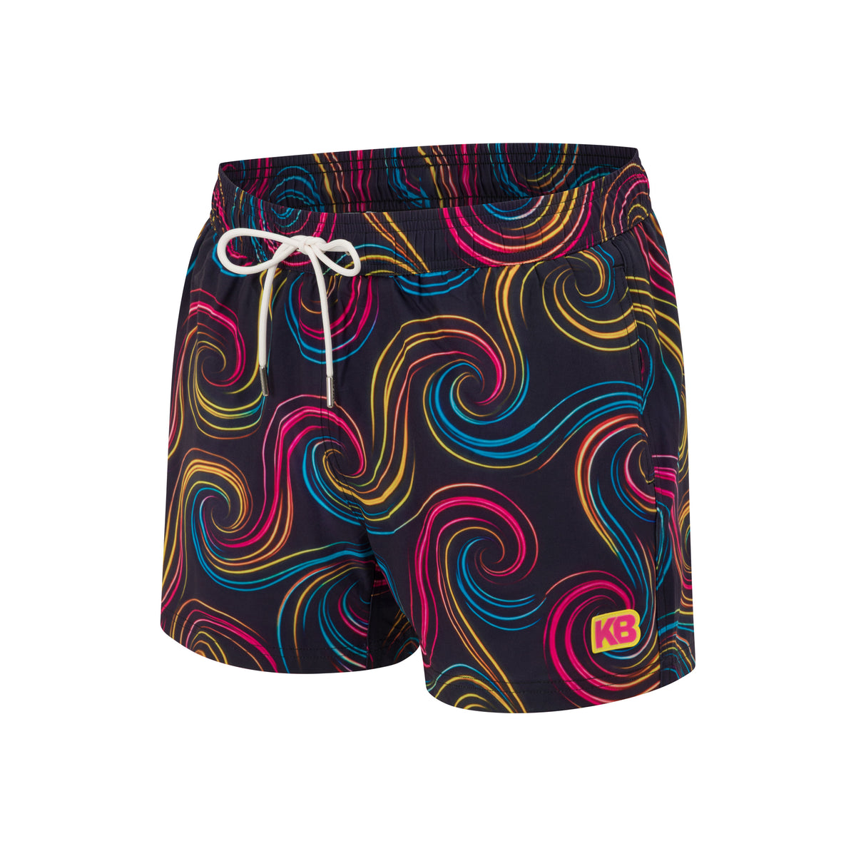 Goldilocks Bear Shorts - Electric Swirl