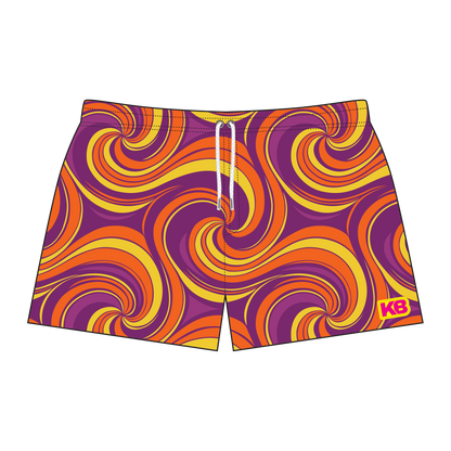 Goldilocks Bear Shorts - Solar Flare