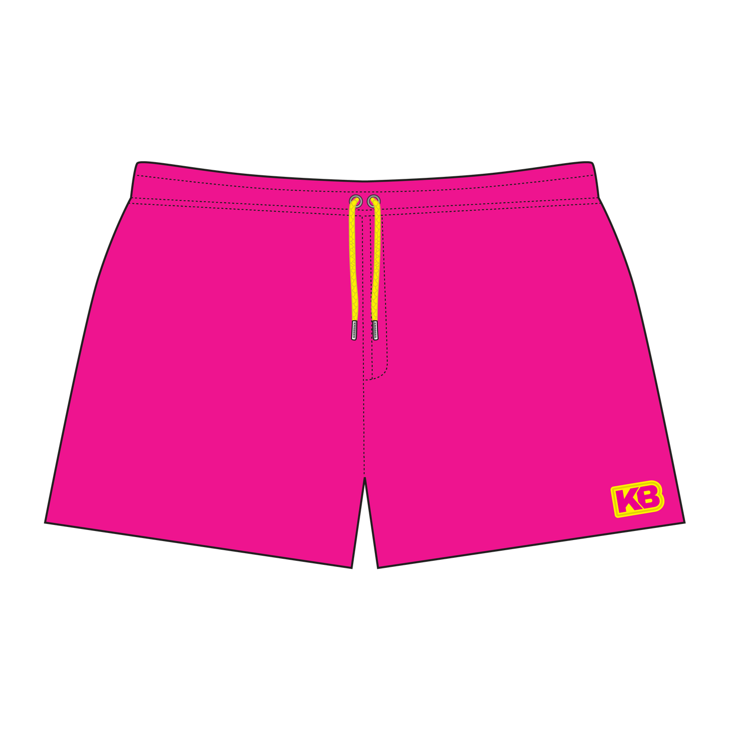Goldilocks Bear Shorts - Bubblegum Splash