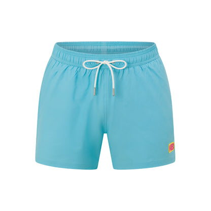 Goldilocks Bear Shorts - Lagoon Pop