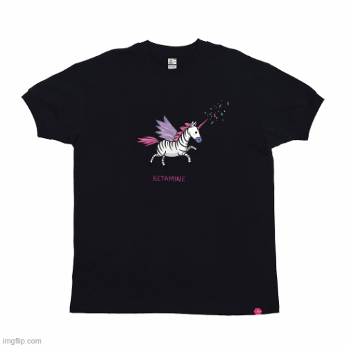Zebracorn Ketamine T-Shirt - Kris Bee Crew Exclusive