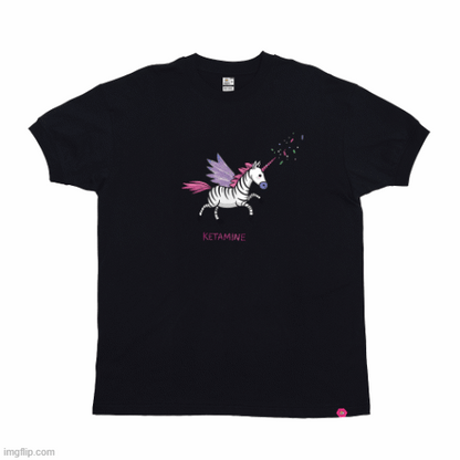 Zebracorn Ketamine T-Shirt - Kris Bee Crew Exclusive