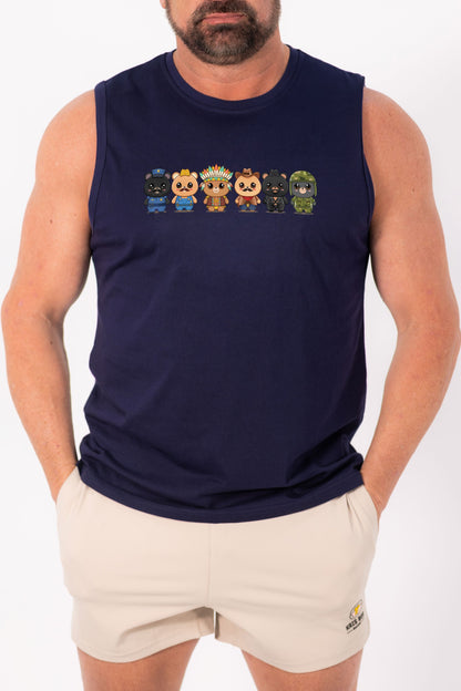 The Village Bears Mardi Gras 2026 Limited Edition Tank