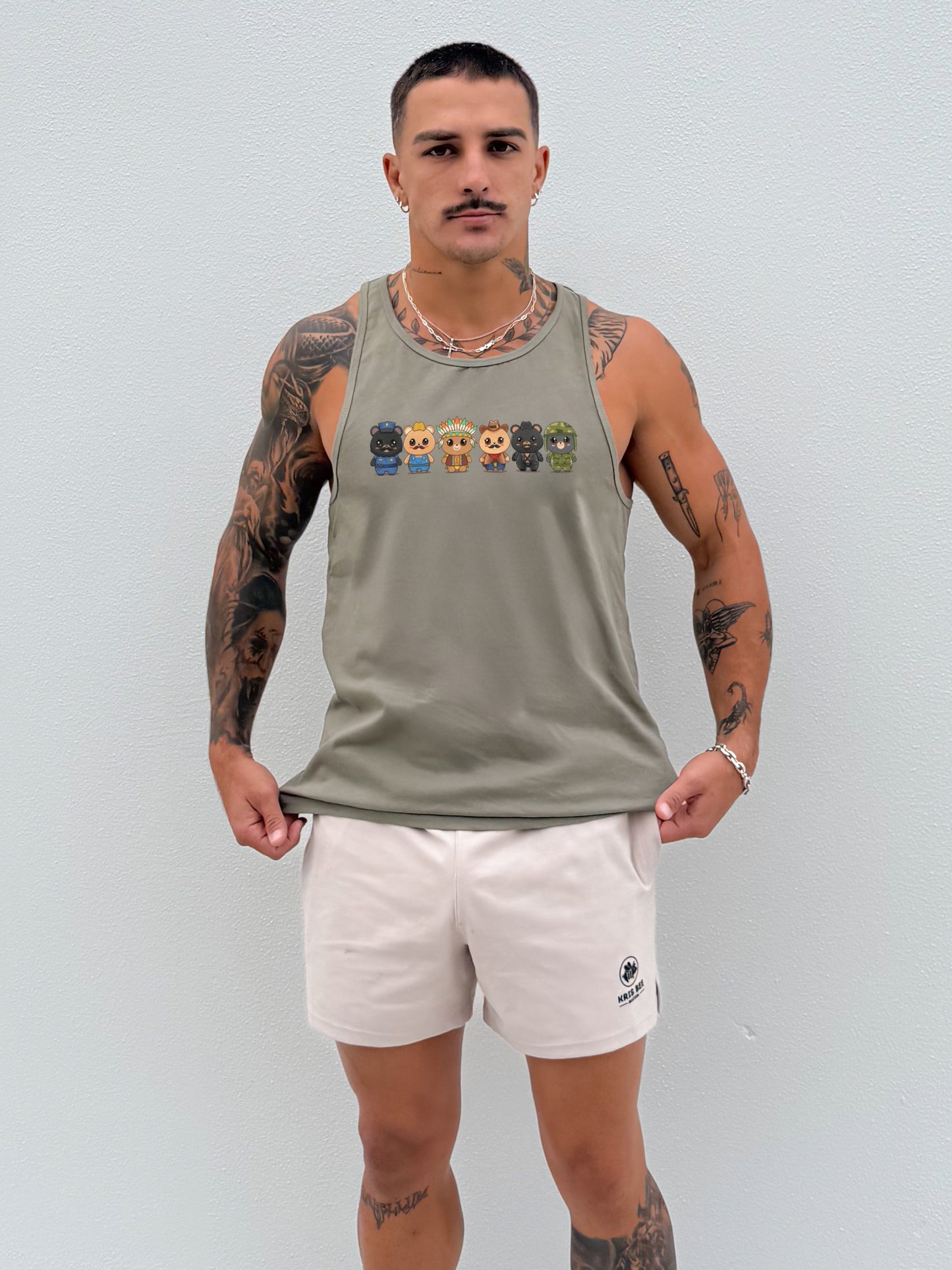 The Village Bears Mardi Gras 2026 Limited Edition Singlet