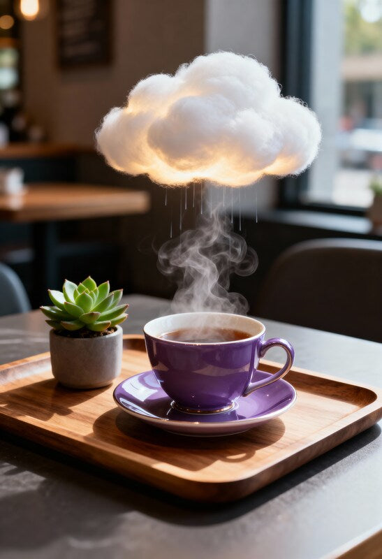 A storm in a tea cup Art Print