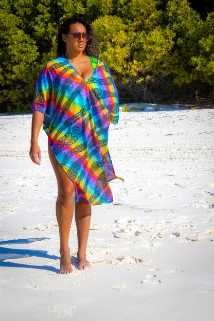 Bubbles of Love Kaftan Chiffon
