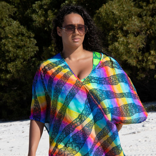Bubbles of Love Kaftan Chiffon