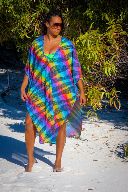 Bubbles of Love Kaftan Chiffon