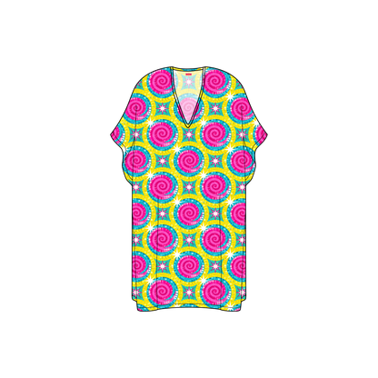 Disco Mozaic Kaftan Chiffon