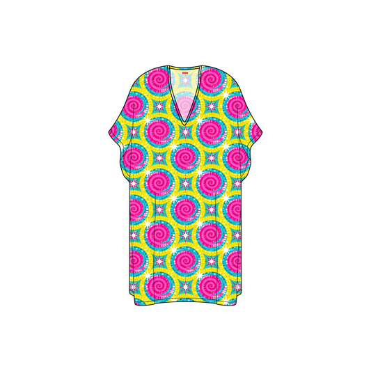 Disco Mozaic Kaftan Chiffon