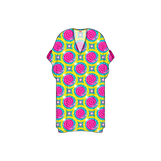 Disco Mozaic Kaftan Viscose Lenzing™ Ecovero™