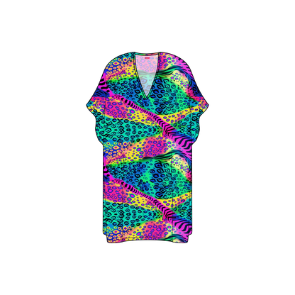 Disco Drop Kaftan Chiffon