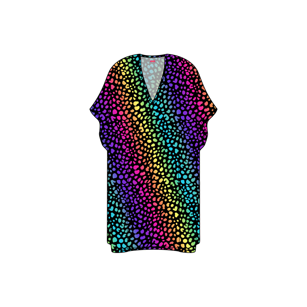 Cosmic Bloom Kaftan Chiffon - Pre Order