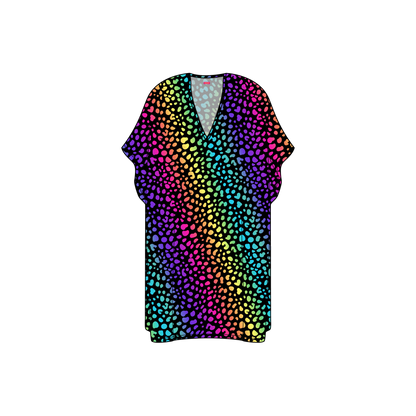 Cosmic Bloom Kaftan Chiffon - Pre Order