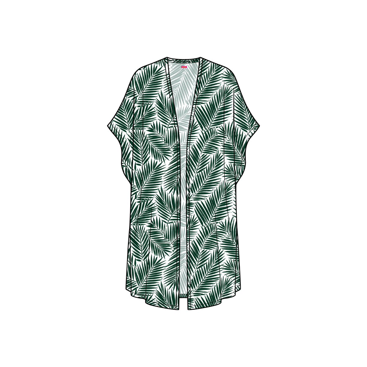 Palm Beach Kimono Chiffon