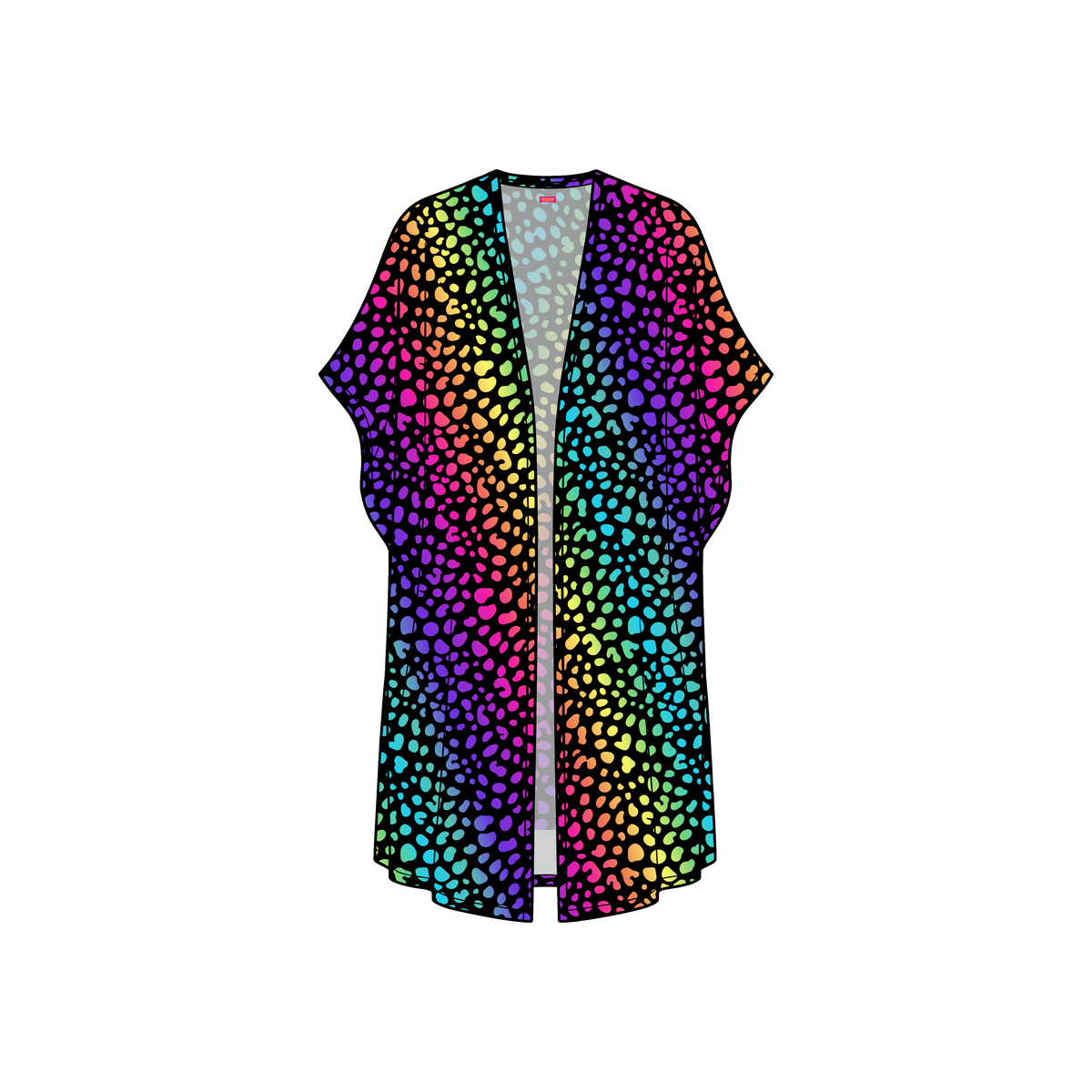 Cosmic Bloom Kimono Chiffon - Pre Order