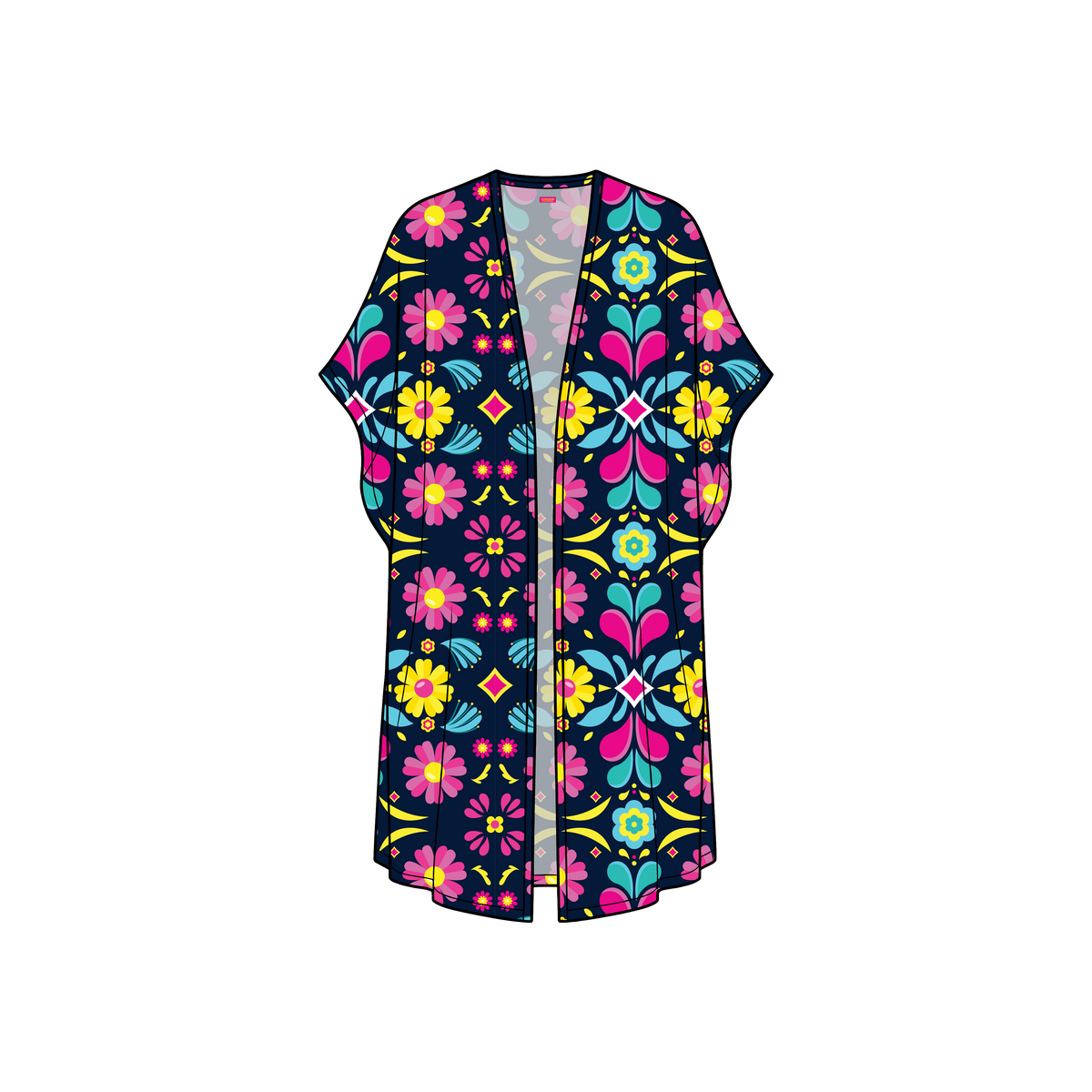 Midnight Bloom Kimono Chiffon - Pre Order