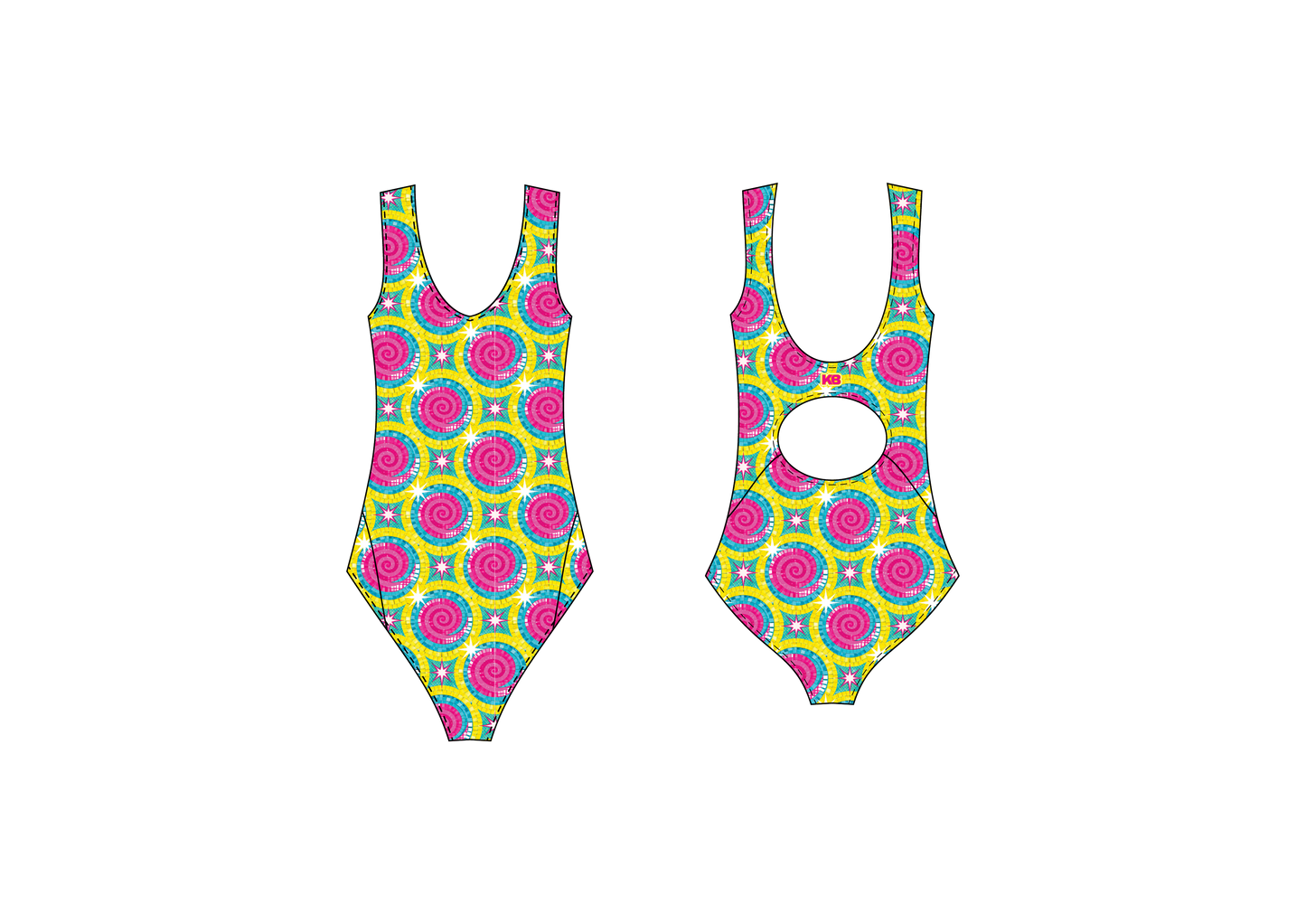 Disco Mozaic - Vera One Piece Swimsuit