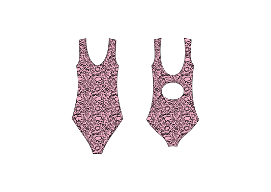 Creative Chaos - Vera One Piece Swimsuit - Official Collab