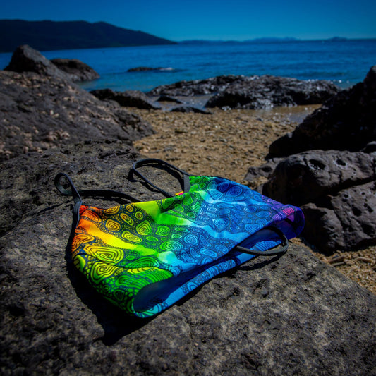 Blak Bubul Bubbles of Love - Kimmy Racer Top - Official Collab
