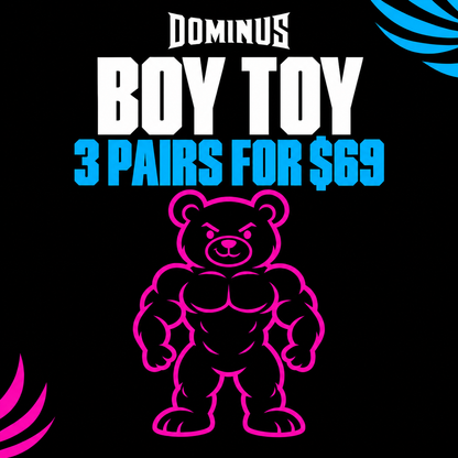 Boy Toy Mid-Calf Dominus Socks - Pre Order Ship Mid Nov