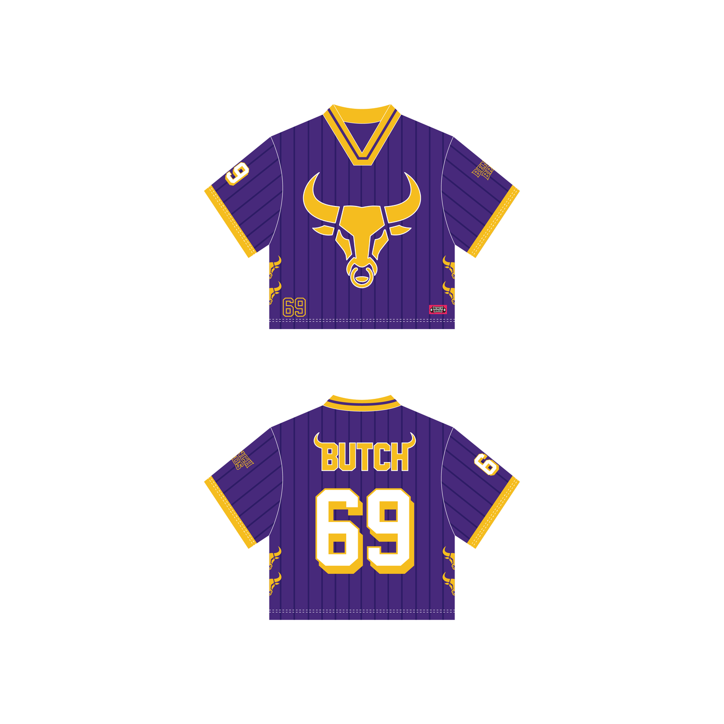 Bench Bros Box Crop Jersey - Butch