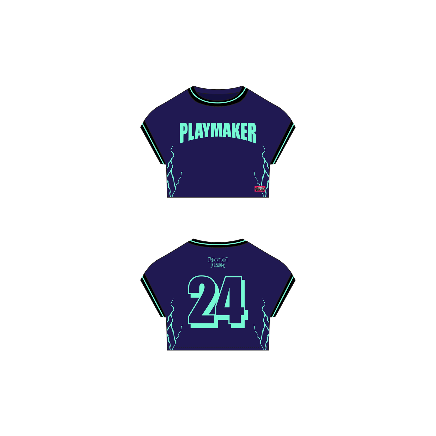 Bench Bros Mesh Crop - Playmaker