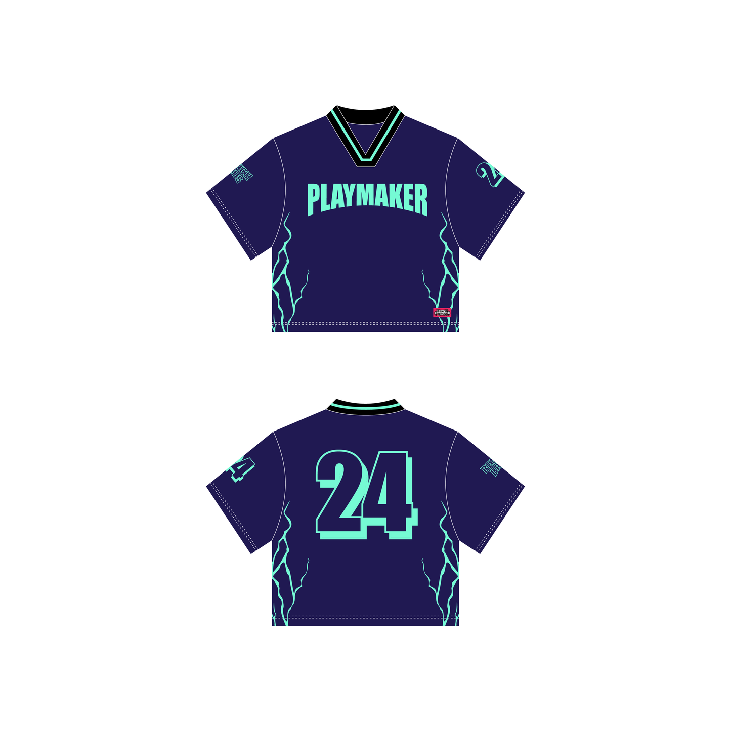 Bench Bros Box Crop Jersey - Playmaker