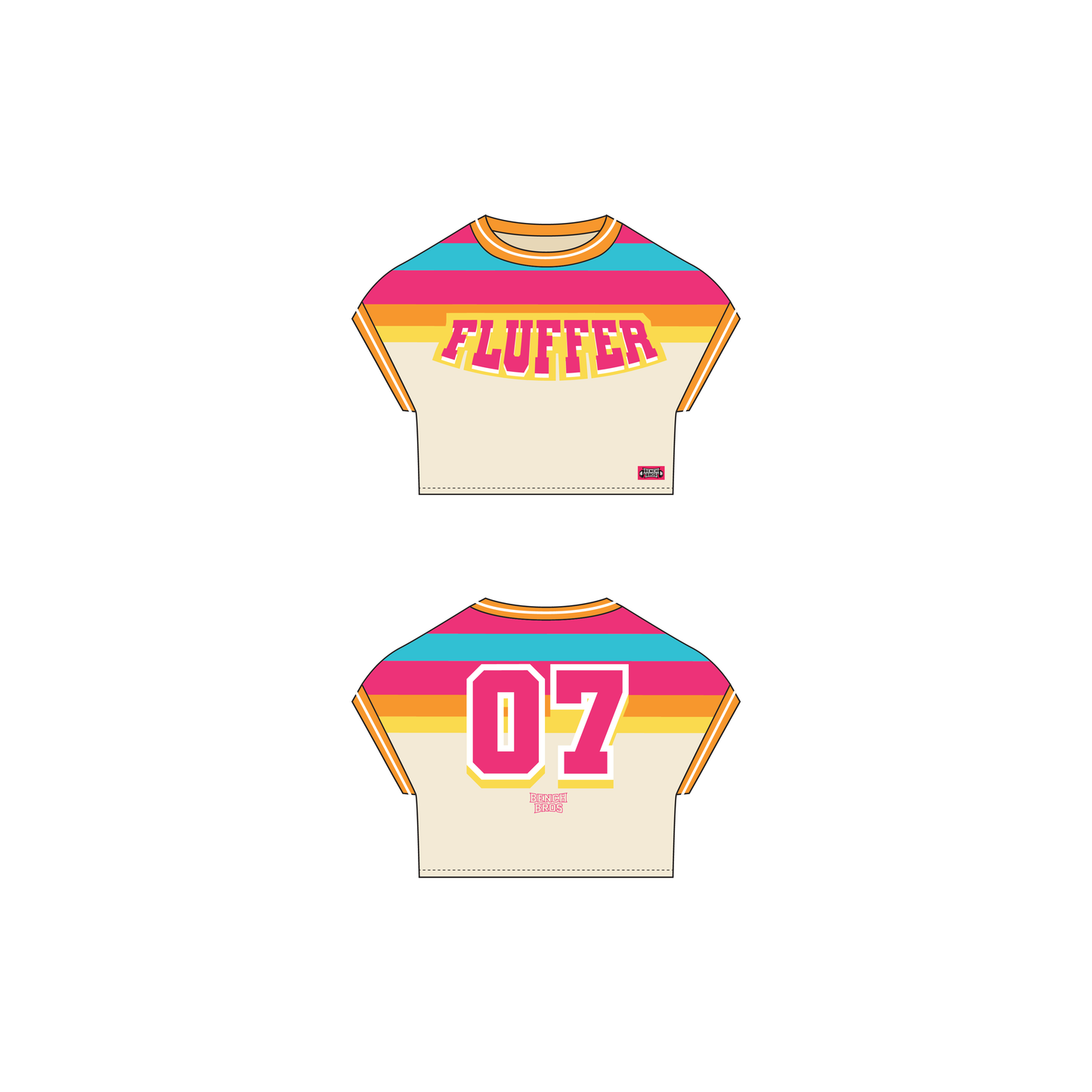 Bench Bros Mesh Crop - Fluffer