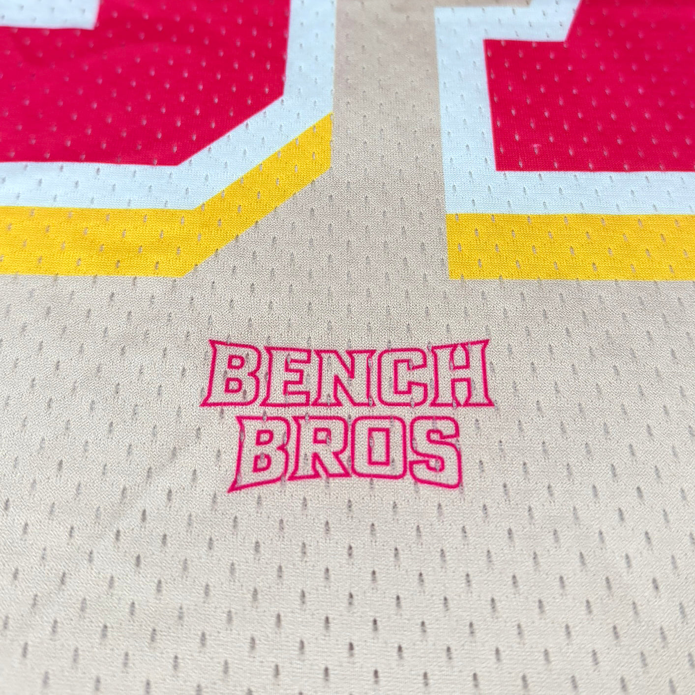 Bench Bros Box Crop Jersey - Fluffer