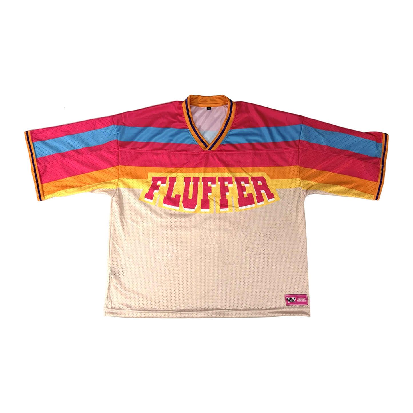 Bench Bros Box Crop Jersey - Fluffer