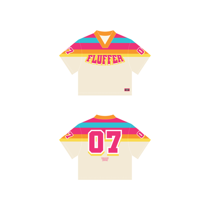 Bench Bros Box Crop Jersey - Fluffer