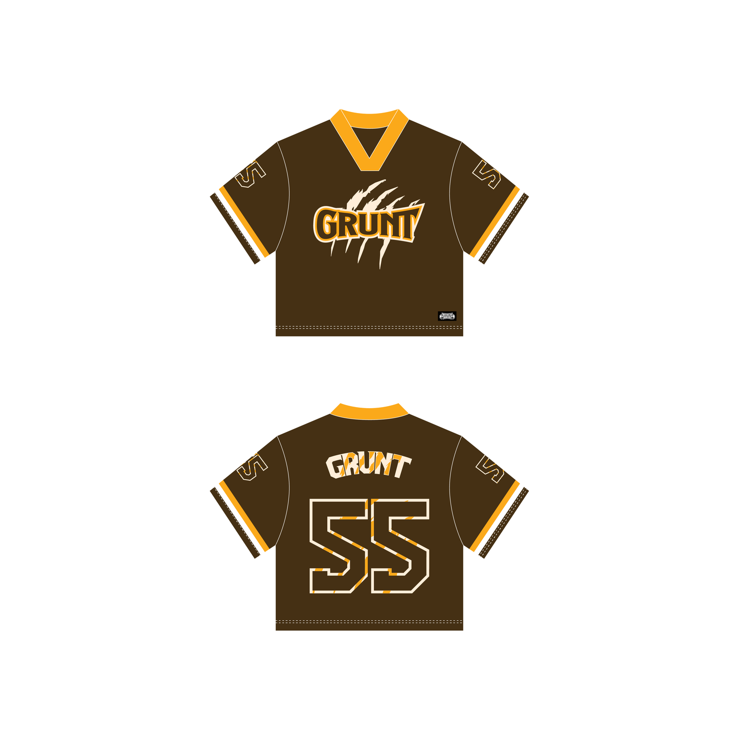 Bench Bros Box Crop Jersey - Grunt